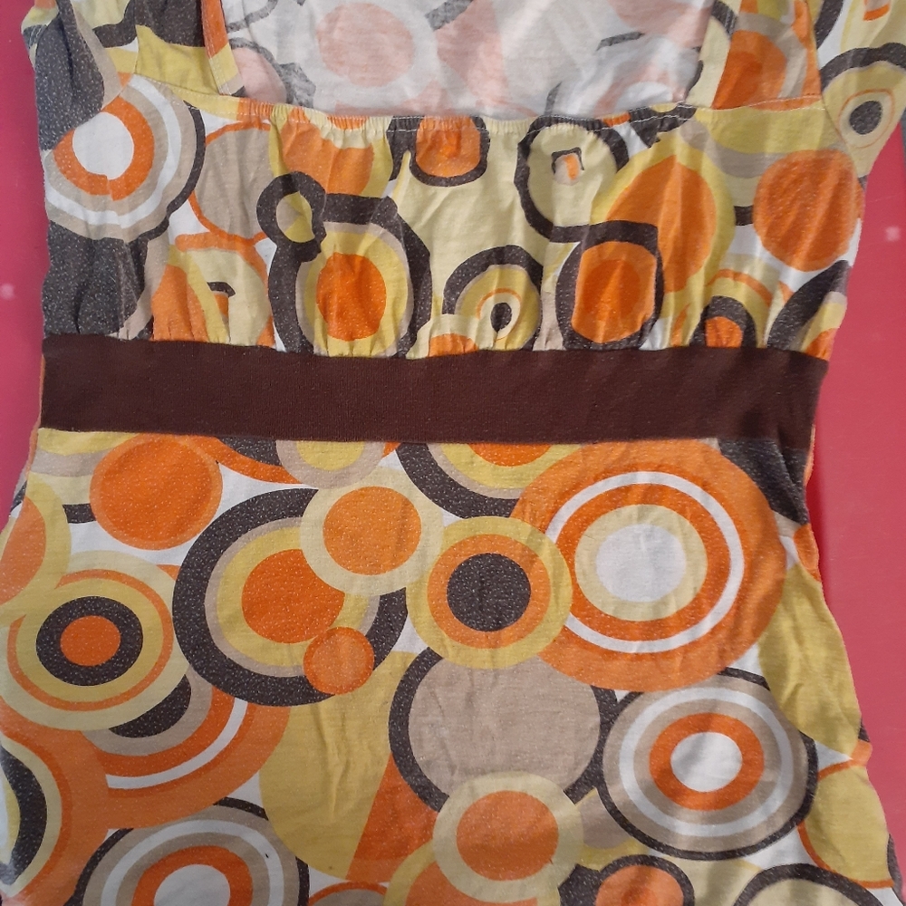 Shirt sleeve top
